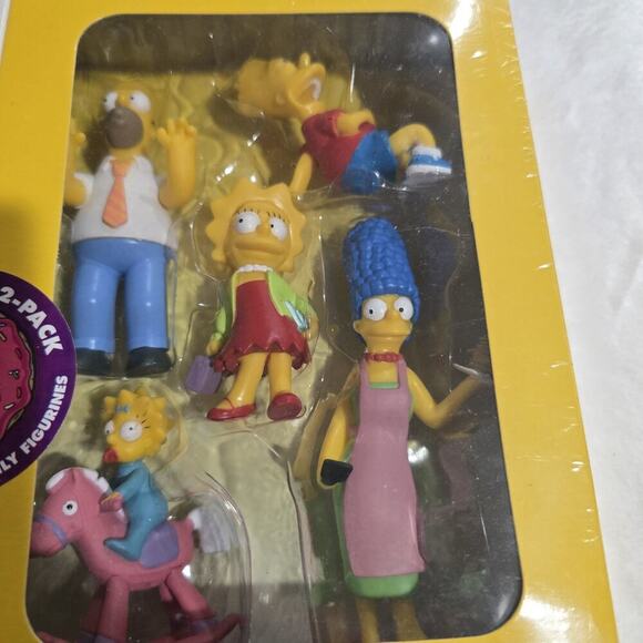 2007 Simpsons Movie Collectors DVD 2 Pack Set Exclusive Figures New Sealed Rare - Picture 5 of 5